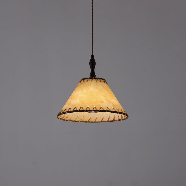 Wood and Fabric Series Pendant Lamp