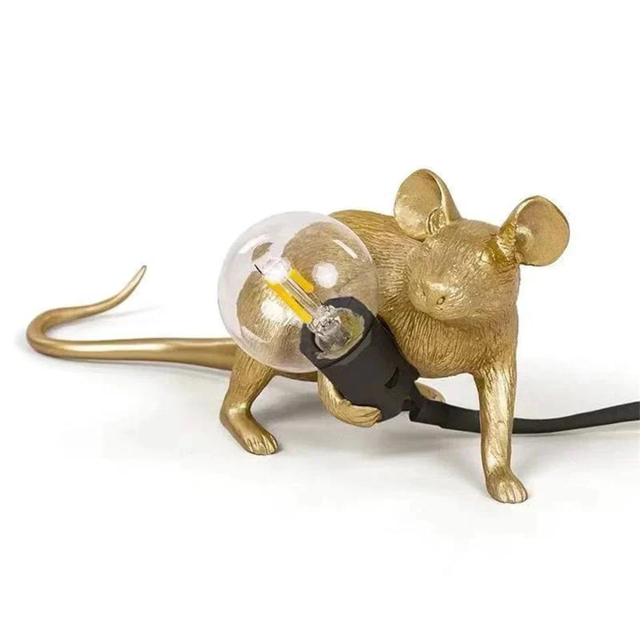 Mouse LED Art Deco Table Lamp