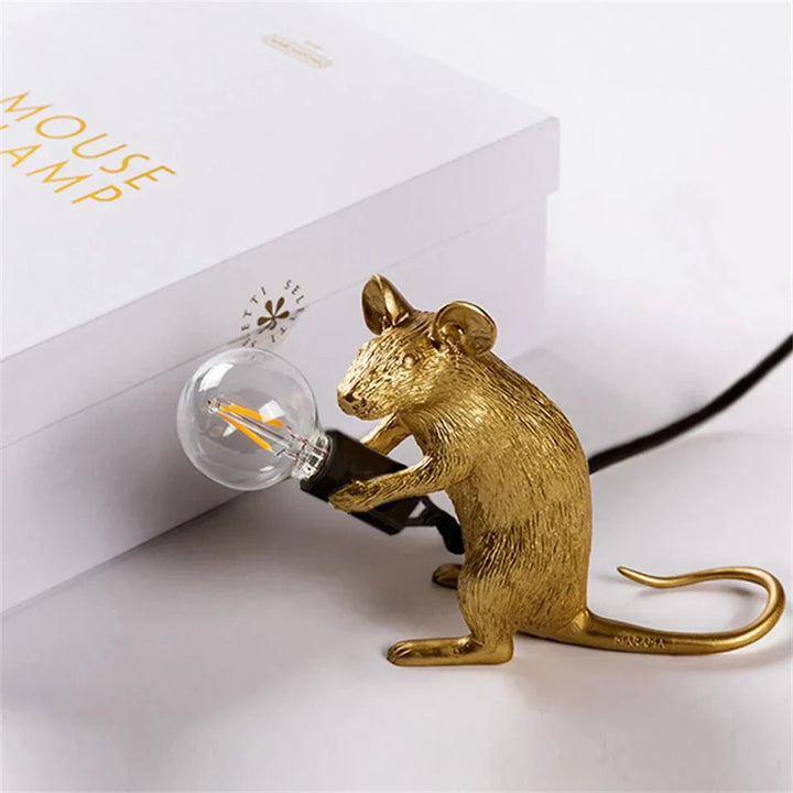 Mouse LED Art Deco Table Lamp