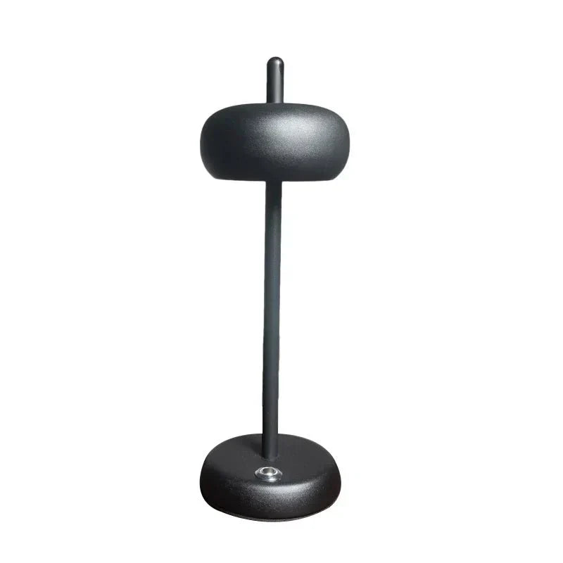 Modern Art Cordless Round LED Table Desk Lamp