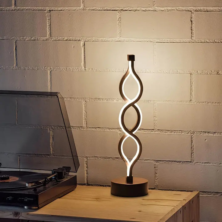 LuminaShade | Creative & Elegant Spiral Table Lamp