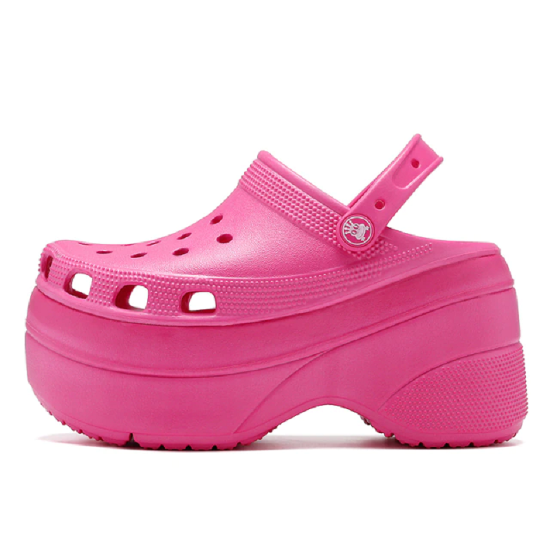 Women's Platform Clogs Slip On Slides Shoes Beach Sandals