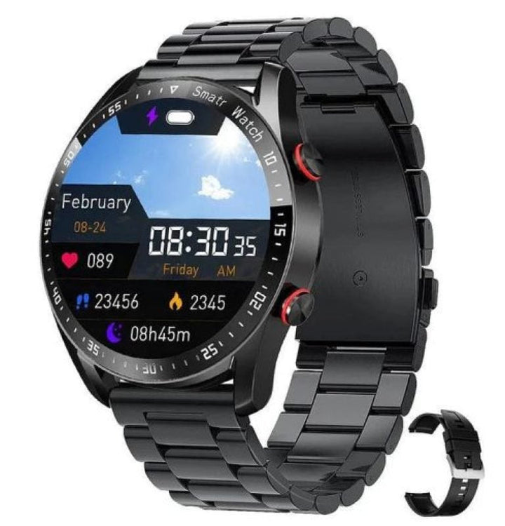 Blood Oxygen and Blood Pressure Monitoring Smartwatch