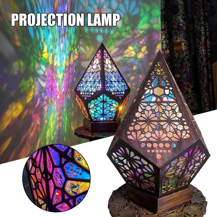 Bohemian Style 'Starry Sky' Projection Lamp