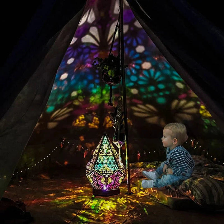 Bohemian Style 'Starry Sky' Projection Lamp