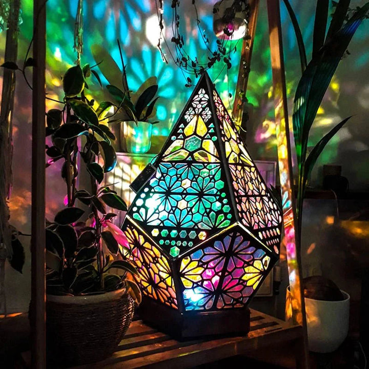 Bohemian Style 'Starry Sky' Projection Lamp