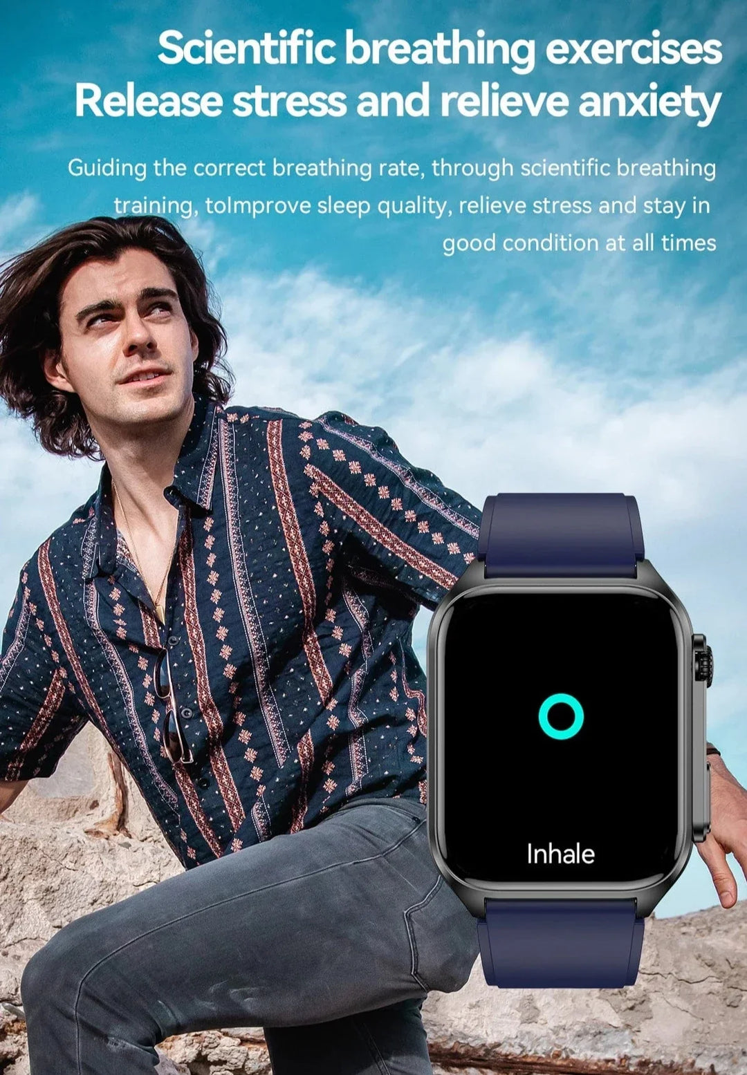 Health Watch -Upgraded All In One Waterproof Smart Health Watch