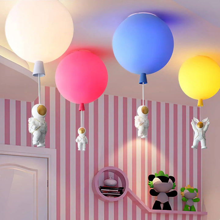 Fateh Modern Moon/Astronauts LED Ceiling Light