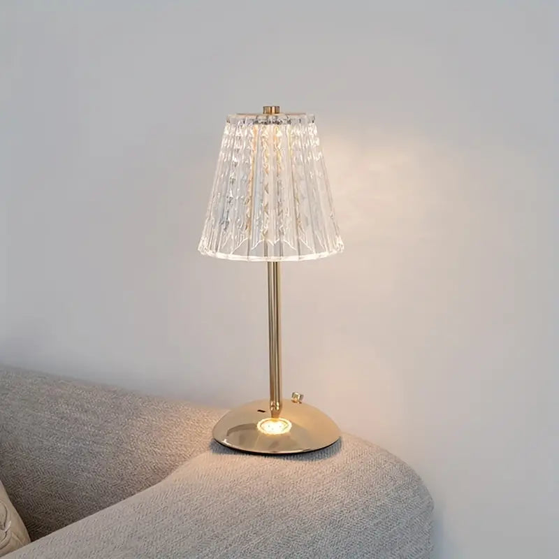 LuxoBeam | Modern & Luxurious Crystal Table Lamp