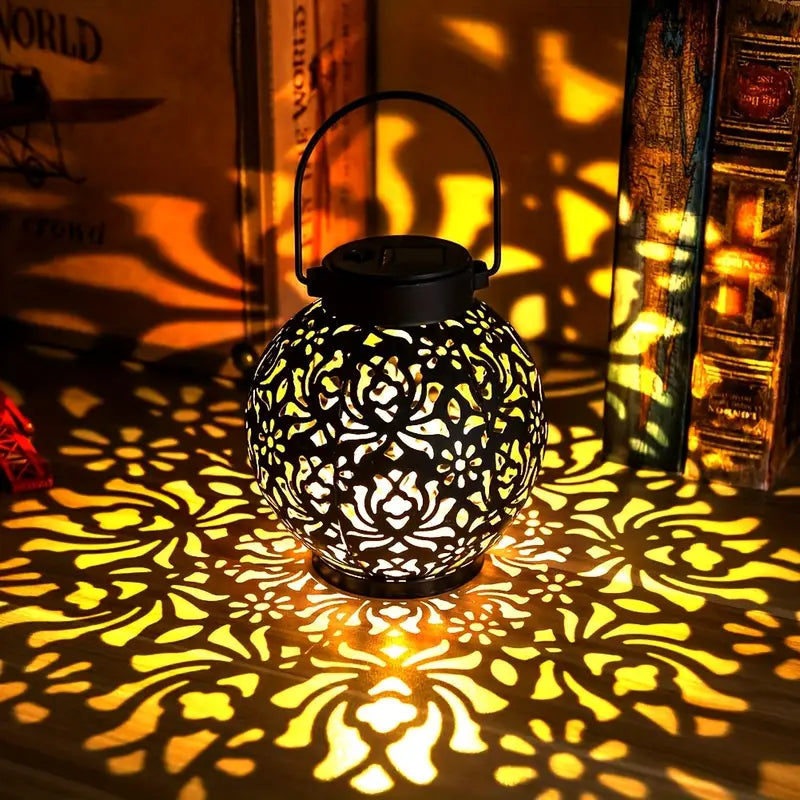 LunaLush | Retro & Elegant Solar Garden Lantern