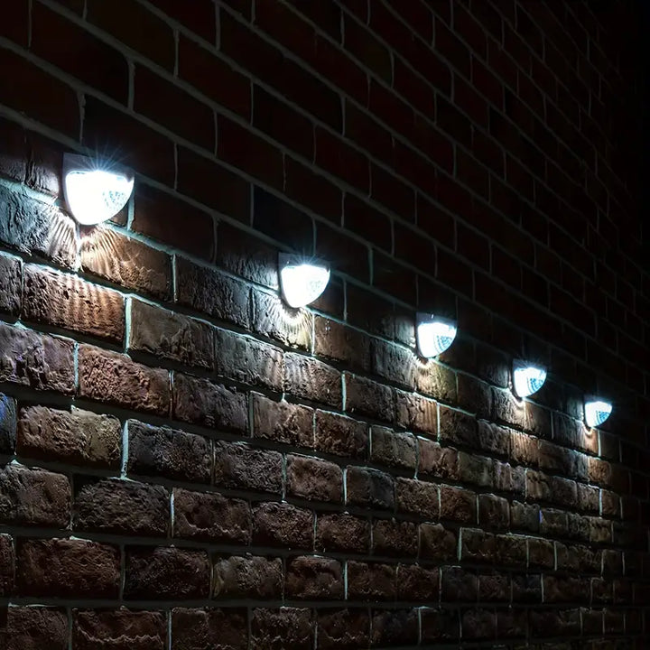 SunlitGuard | Modern & Luxury Solar Fence Lights