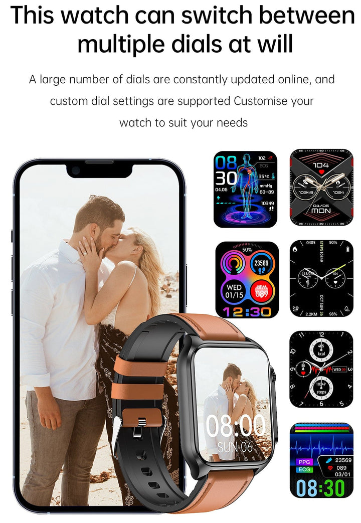 Health Watch -Upgraded All In One Waterproof Smart Health Watch