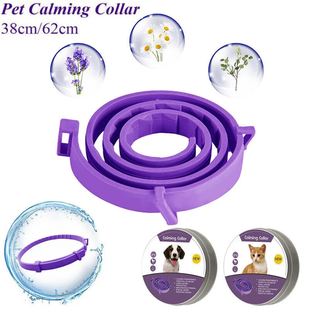 Calming Collar for Dogs and Cats - Natural