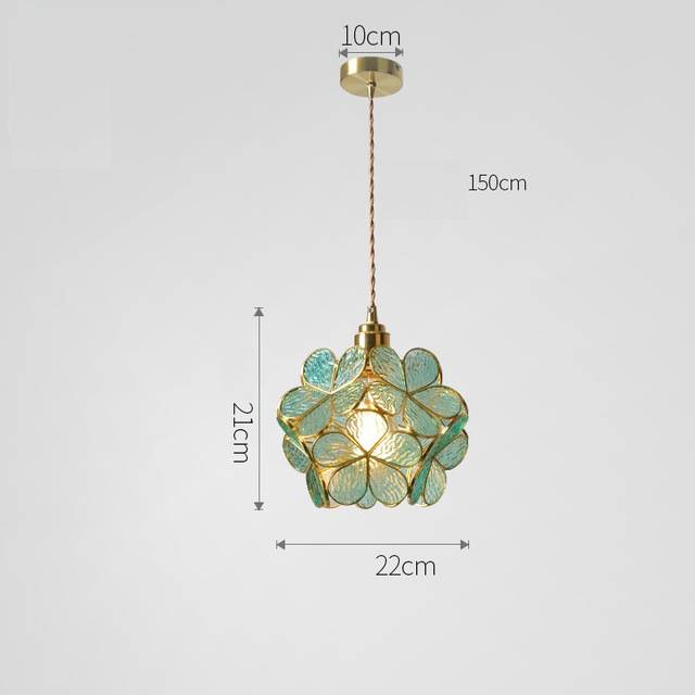 Glass Petal Pendant Light - Nordic Style