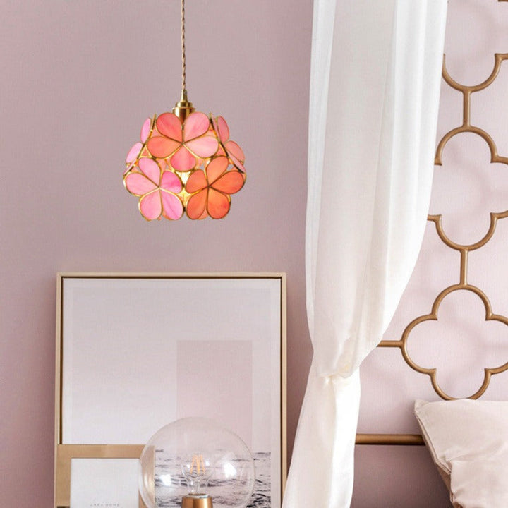 Glass Petal Pendant Light - Nordic Style