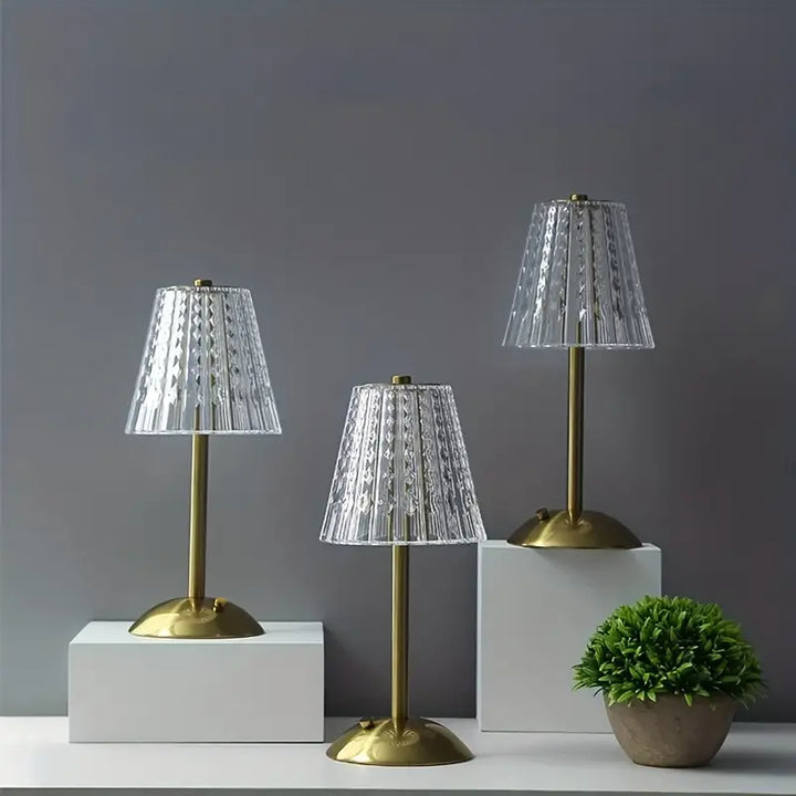 LuxoBeam | Modern & Luxurious Crystal Table Lamp