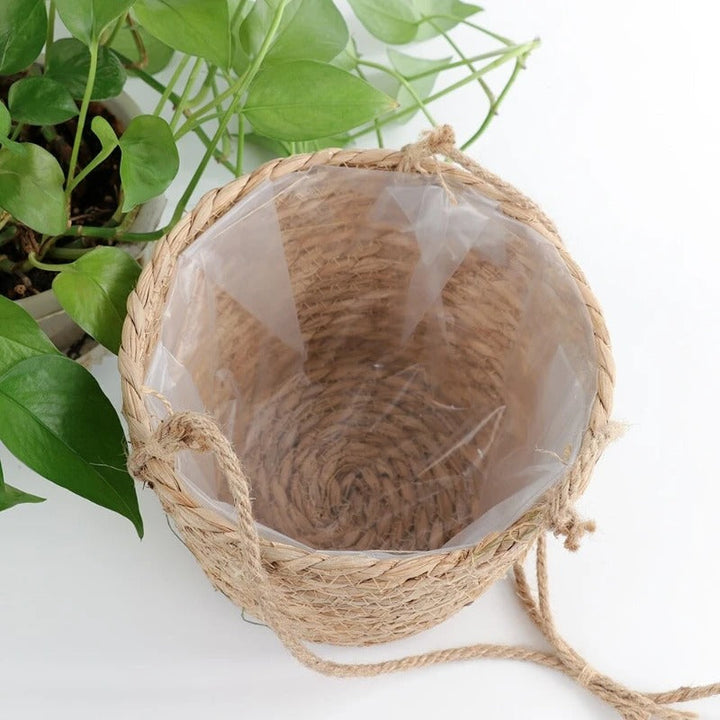 SwingScape | Minimalist and Elegant Woven Plant Holder