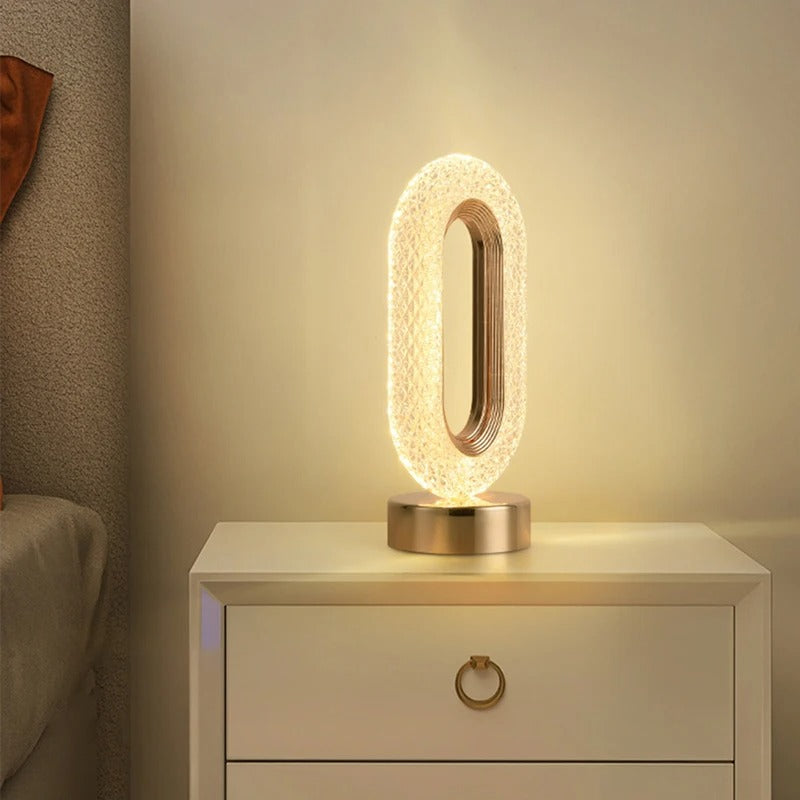 LuminaBeam | Luxury and Versatile Crystal LED Table Lamp