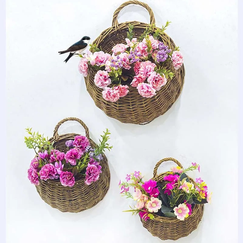 WickerGrove | Versatile & Elegant Wicker Plant Holder