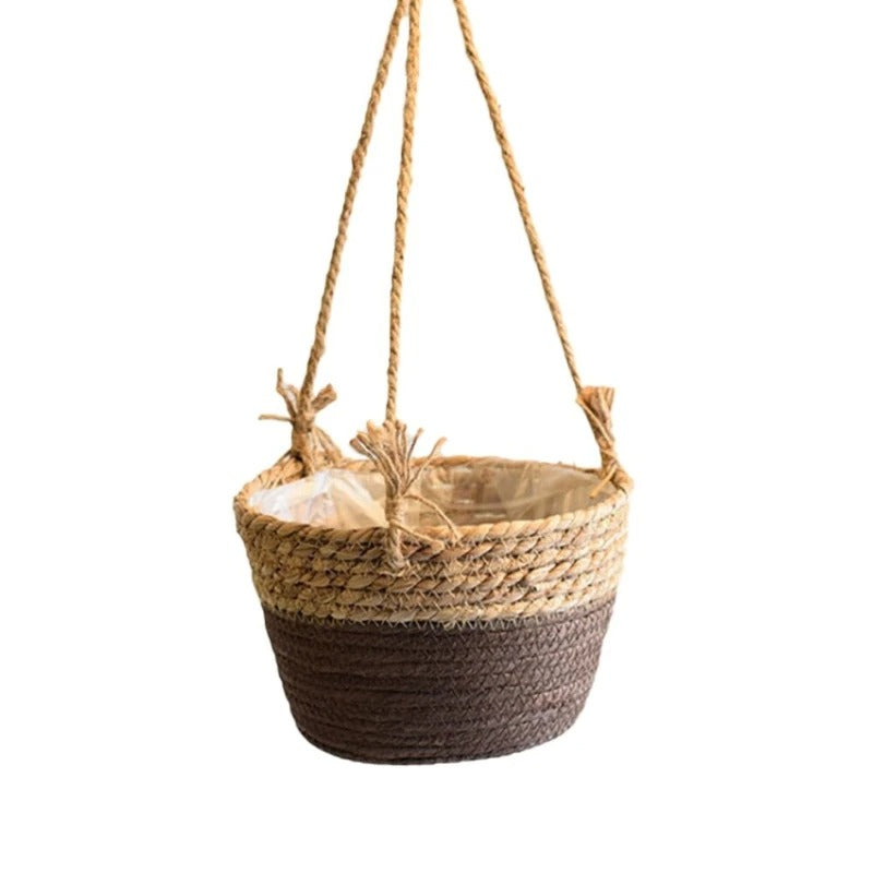 SwingScape | Minimalist and Elegant Woven Plant Holder