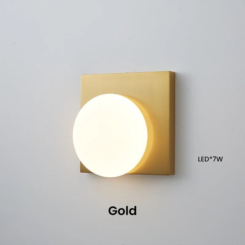 Modern Abstract Style Bright Wall Light