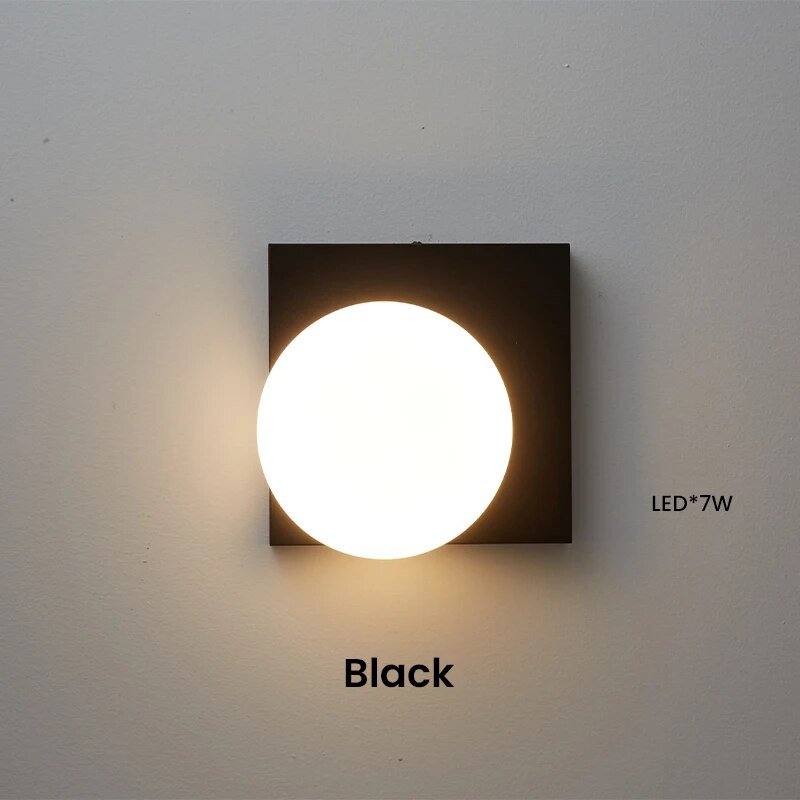 Modern Abstract Style Bright Wall Light