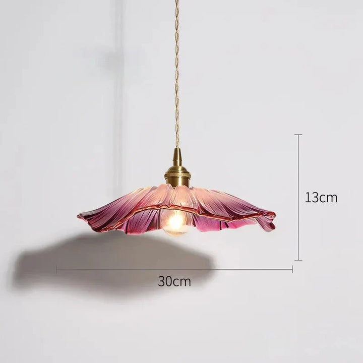 Modern Flower Shaped Pendant Light