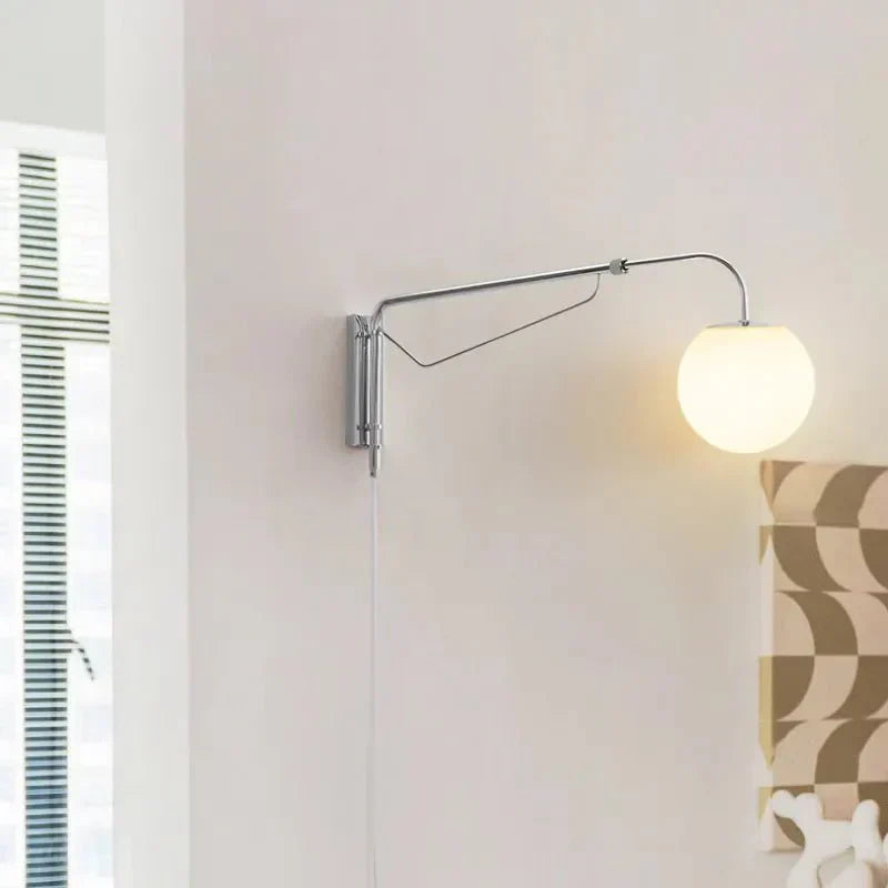 Modern LED Rocker Arm Wall Lamp