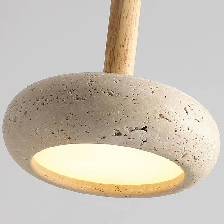 Modern Stoneware LED Pendant Light