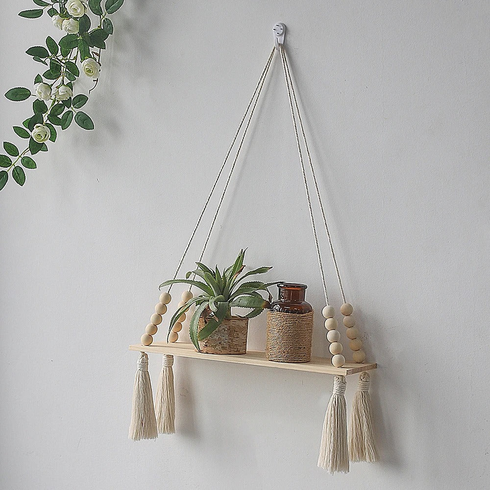 SwingRope | Minimalist & Luxury Hanging Plant Shelf